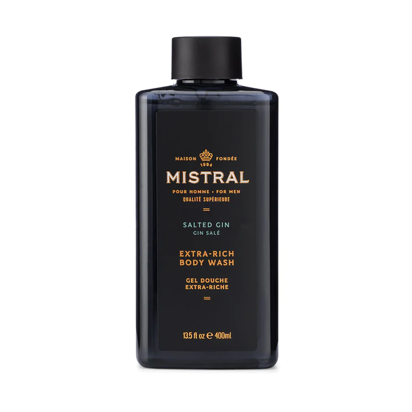 MISTRAL MEN'S BODY WASH SALTED GIN