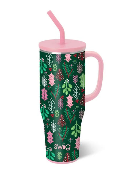MEGA MUG 40 OZ - MERRY MISTLETOE