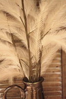 NATURAL SYNTHETIC FEATHER BRANCH 46"