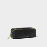 SMALL MAKEUP & WASH BAG - BLACK