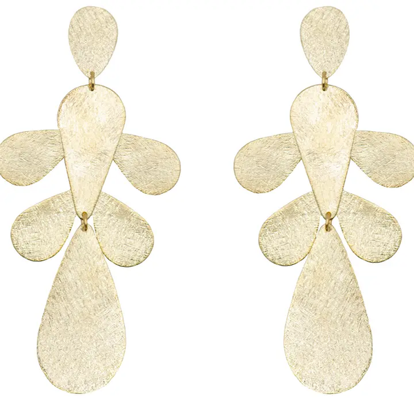 EVELYN STATEMENT 18K EARRINGS