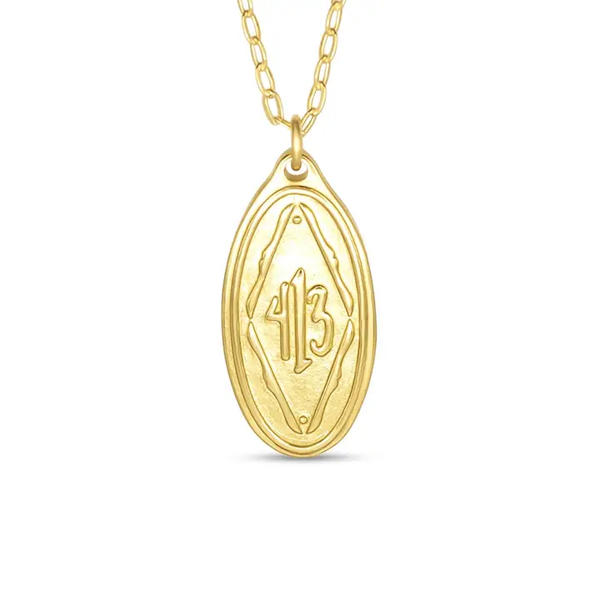 PHILLIPIANS 4:13 MEDIUM PENDANT NECKLACE