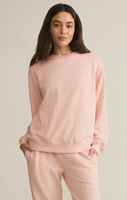 BOYFRIEND SWEATSHIRT - PINK SALT