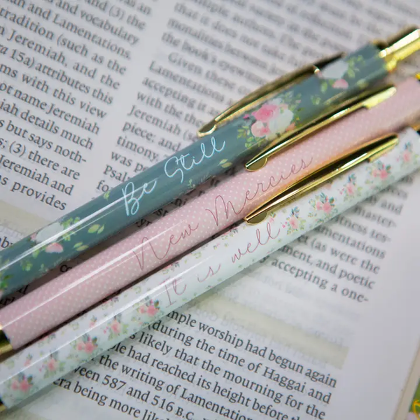 BE STILL BIBLE STUDY PENS