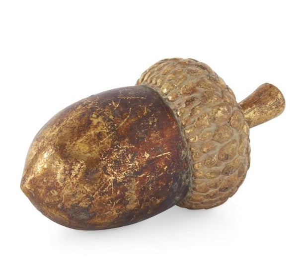 GOLD/ BRONZE TEXTURED ACORN