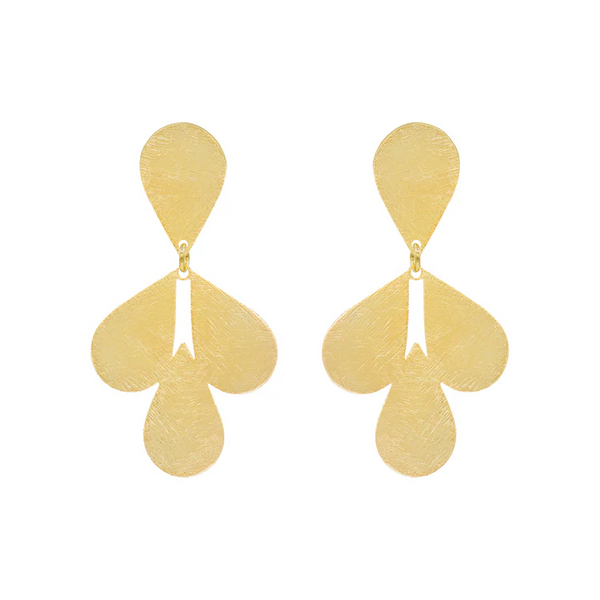 BUNZI 18K GOLD EARRINGS