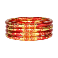 KOI ROUGE ALL WEATHER BANGLES SET/4 -