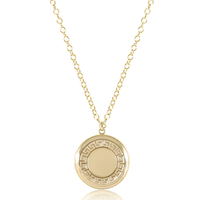 28.5" CHERISH MEDIUM GOLD LOCKET