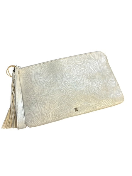 HOBO WAYFARE WRISTLET SILVER