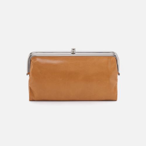 LAUREN CLUTCH WALLET - NATURAL