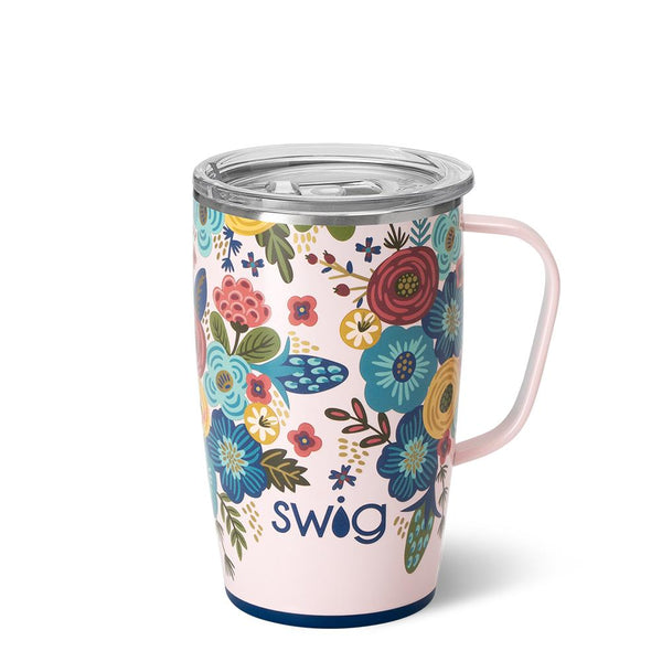 TRAVEL MUG 18 OZ - BELLA ROSA