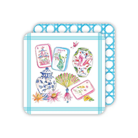 MAHJONG ICON TILES SQUARE COASTER