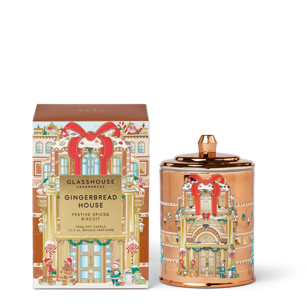 13.4oz GINGERBREAD HOUSE CANDLE
