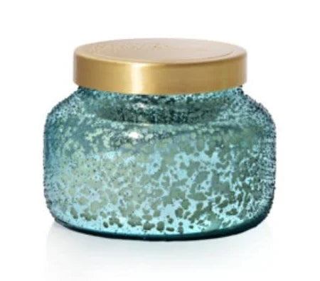 19 OZ AQUA OPALINE SIGNATURE CANDLE - VOLCANO
