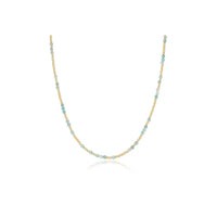 HOPE UNWRITTEN GEMSTON 15" CHOKER - HOT MESS SS25