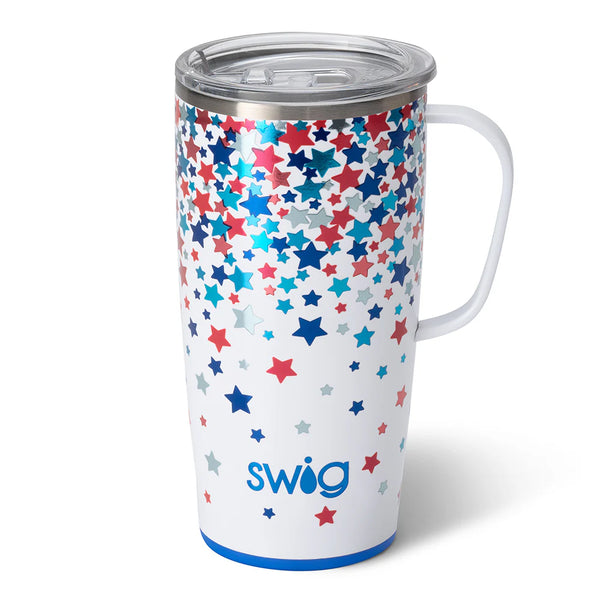 TRAVEL MUG 22 OZ - STAR SPANGLED