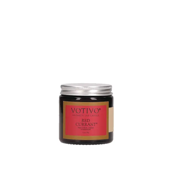 RED CURRANT AROMATIC JAR CANDLE