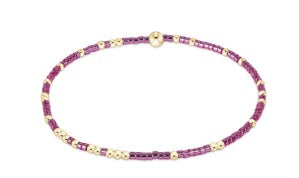 EGIRL HOPE UNWRITTEN BRACELET - PINK METALLIC