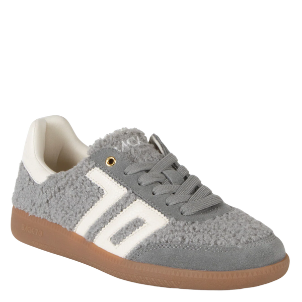 BACK 70 TEDDY SNEAKER - SEA WHITE