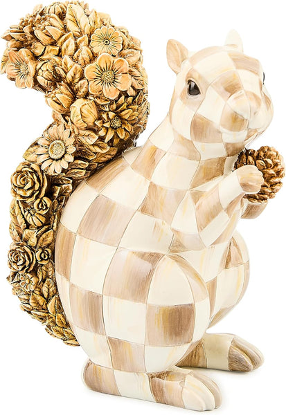 MOCHA CHECK SQUIRREL FIGURINE