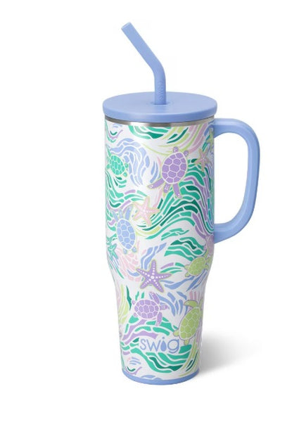 MEGA MUG 30 OZ - SEA SWIRL