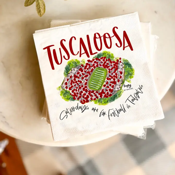 TUSCALOOSA TAILGATE LUNCH NAPKIN