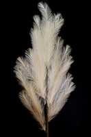 NATURAL SYNTHETIC FEATHER BRANCH 46"