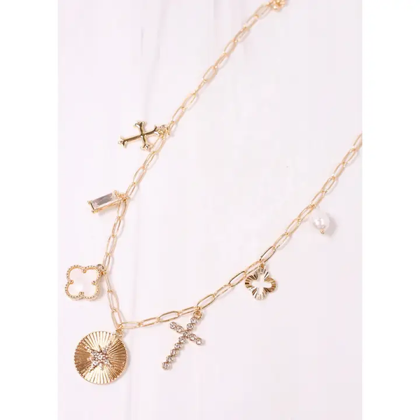 LOUGHLIN CHARM NECKLACE