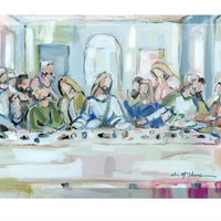 THE LAST SUPPER VI ACRYLIC BLOCK