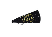 HAPPY EVERYTHING MINI ATTACHMENT - CHEER MEGAPHONE