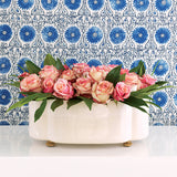 CAROL OVAL PLANTER - CREAM