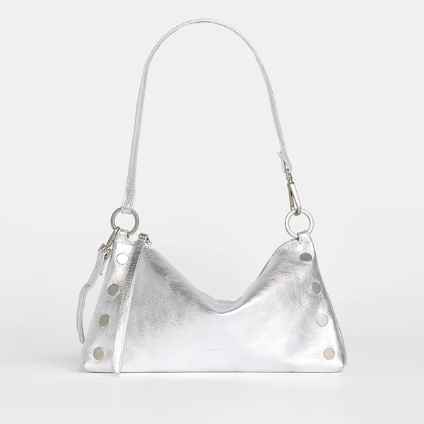 KYLE SHOULDER BAG - SIDEWALK SILVER/ BRUSHED SILVER