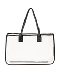 JAYNE OVERSIZED TOTE CLEAR -