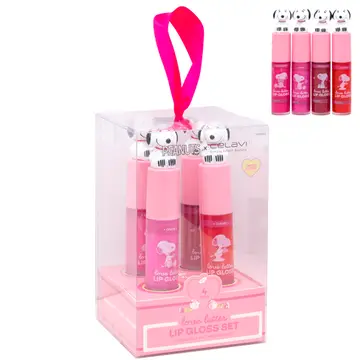 PEANUTS SNOOPY LOVE LETTER LIP GLOSS GIFT SET