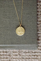 ROMANS 8:28 PETITE PENDANT NECKLACE 16"