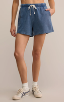 HUNTER KNIT DENIM SHORT - VINTAGE INDIGO