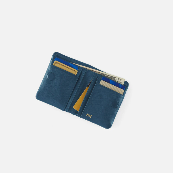LUMEN MINI WALLET - PEACOCK FEATHER