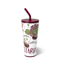 STRAW TUMBLER 32 OZ - SATURDAYS IN STARKVILLE