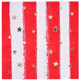 MODERN PATRIOTIC COCKTAIL NAPKINS 20 CT