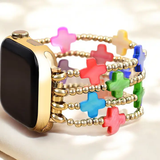 CHAKRA CROSS STRETCH APPLE WATCH BAND