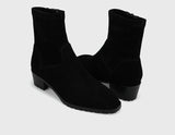 VANELLI OLEG SUEDE BOOTIE - BLACK