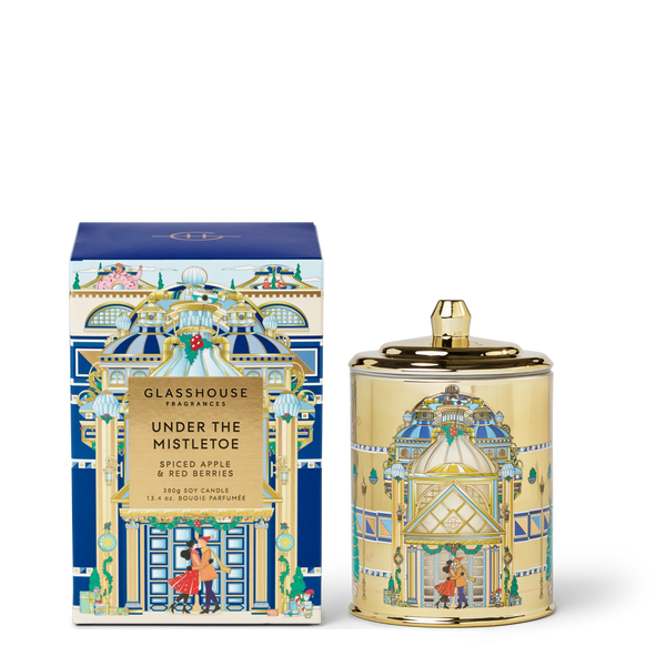UNDER THE MISTLETOE CANDLE 13.4OZ