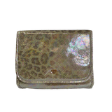 GETAWAY TOILETRY CASE - GLITTER LEOPARD