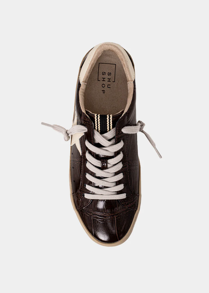 PAUAL SNEKAER - BROWN CROC