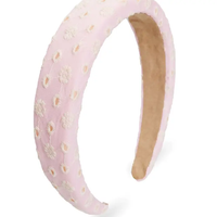 ELLIE PUFF HEADBAND PINK