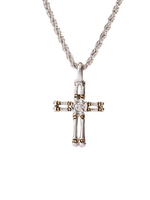 DOUBLE ROW CANIAS CROSS 18" CHAIN