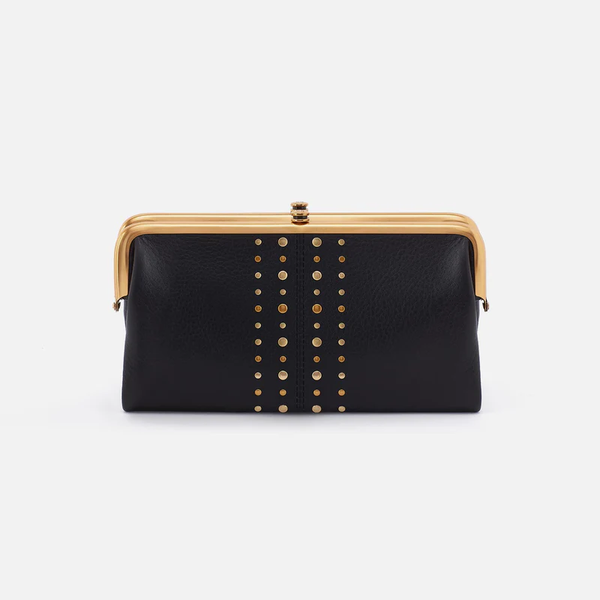 LAUREN CLUTCH WALLET - BLACK