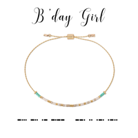 B'DAY GIRL MORSE CODE BRACELET