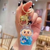 LABUBU GLITTER ACRYLIC KEYCHAIN