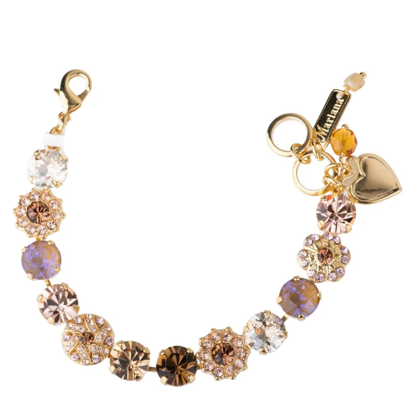 LARGE SWIRL BRACELET - AMARETTO GOLD